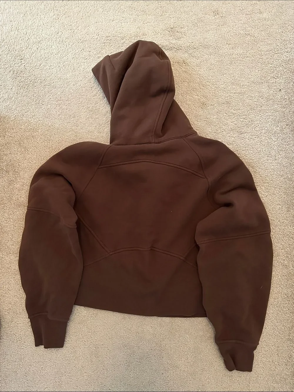 Lululemon Brown Scuba zip up XS/S